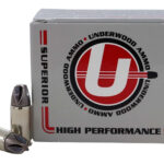 Underwood Ammo 876Underwood Ammo 876 Xtreme Defense Platinum 9mmLuger+P 90gr Solid Monolithic 20 Per Box/10 Case 1 186142