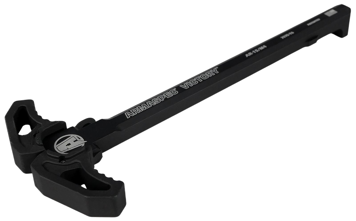Armaspec ARM161-BLK Victory Charging Handle Black Aluminum Ambidextrous Hand 3 Armaspec ARM161-BLK Victory Charging Handle Black Aluminum Ambidextrous Hand