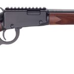 Henry H001PGHR22M Sporter Carbine 22 WMR 10+1 16.50" Blued Threaded Barrel, Black Aluminum Receiver w/Picatinny Rail, American Walnut Fixed w/Pistol Grip Stock 1 189267