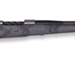 Weatherby MGT01N25CMR4B Mark V Backcountry Guide TI 25 Creedmoor 3+1 22" + 2" Graphite Black Cerakote Fluted Threaded Barrel, Titanium Drilled & Tapped Receiver, Exposed Carbon w/Carbide Black Accent 1 191288