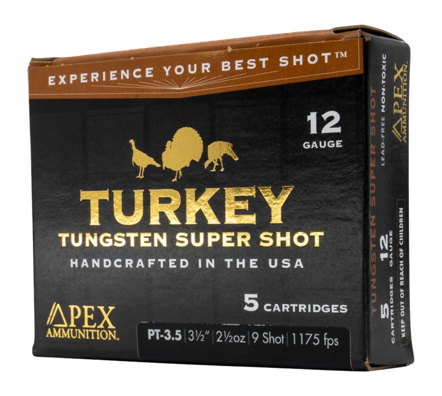 APEX AMMO STH-35     12G 3.5  2-1/2 7.5/9     5/10