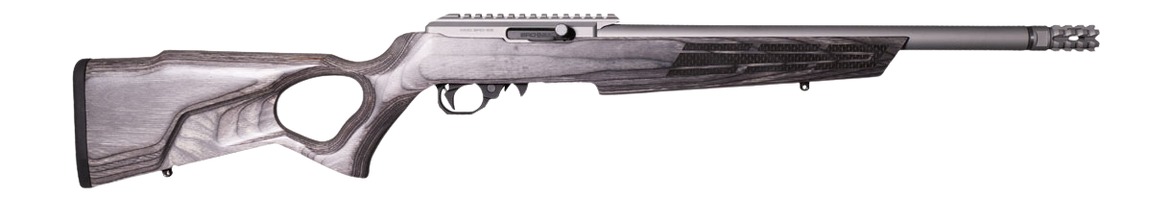 Black Rain Ordnance 22DSPEP BRO-22  22 LR 10+1 16" Threaded Barrel, Aluminum Receiver w/Picatinny Rail, Fixed Pepper Boyd's Spike Camp Laminate Stock