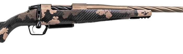Fierce Firearms ROGSSX65PRC20BRS Twisted Rogue XP 6.5 PRC 3+1 20" Smoked Bronze Cerakote Spiral Fluted Threaded Stainless Steel Barrel, Drilled & Tapped Receiver, BiPod Rail Forend, Sonora Ambush Camo