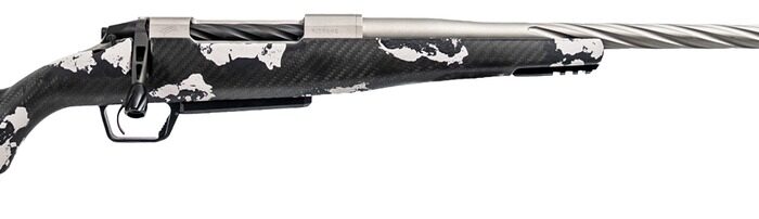 Fierce Firearms ROGSSX7PRC20TP Twisted Rogue XP 7mm PRC 3+1 20" Tungsten Cerakote Spiral Fluted Threaded Stainless Steel Barrel, Drilled & Tapped Receiver, BiPod Rail Forend, Phantom Camo LR Negative