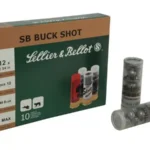 SELLIER & BELLOT 12GA 2.75 #4 BUCK 10RD BOX 25 BOXES PER CASE 2 19605 14255058