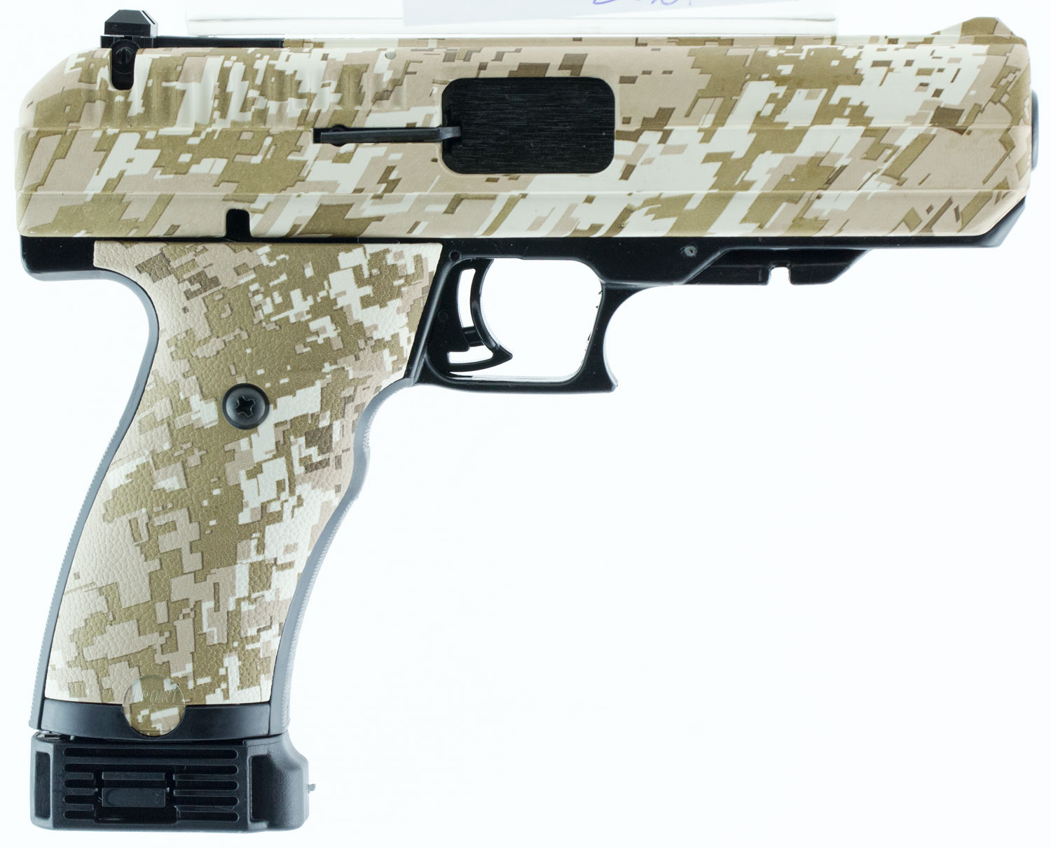 Hi-Point 34010DD JCP 40 S&W 10+1, 4.50" Black Steel Barrel, Hydro-Dipped Digital Desert Camo Serrated Steel Slide, Hydro-Dipped Digital Desert Camo Polymer Frame w/Picatinny Rail & Grip 3 Hi-Point 34010DD JCP 40 S&W 10+1, 4.50" Black Steel Barrel, Hydro-Dipped Digital Desert Camo Serrated Steel Slide, Hydro-Dipped Digital Desert Camo Polymer Frame w/Picatinny Rail & Grip