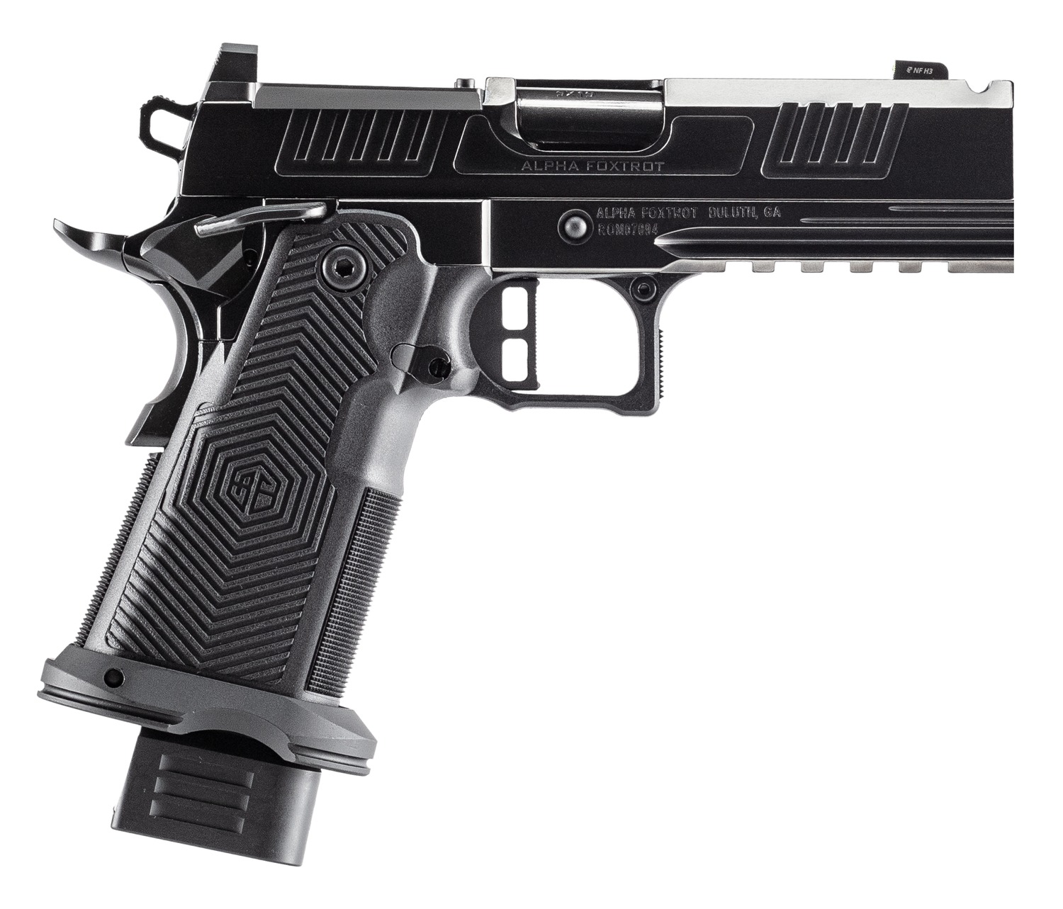 Alpha Foxtrot AA39X1CIH-PDBK19 AF1911 Romulus 9mm Luger 4.25"