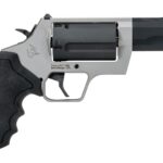 Taurus 2-JUDGE35 Judge 45 Long Colt/410 Gauge 5 Shot 3" Stainless Steel Barrel & Frame, Black Stainless Steel Cylinder, Black Rubber Grip, Transfer Bar Safety 1 197943