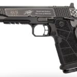 Kimber Mfg, Inc 3700895 DS Warrior Boot Campaign 9mm Luger 20+1 5" Matte Stainless Deep Crown Barrel, KimPro Black Engraved/Optic Cut/Serrated Slide, Black Stainless Steel Frame w/Beavertail & Picatin 1 198581