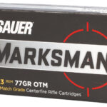 Sig Sauer E223M120 Marksman 223 Rem 77 gr Open Tip Match 20 Per Box/ 25 Case 2 21244