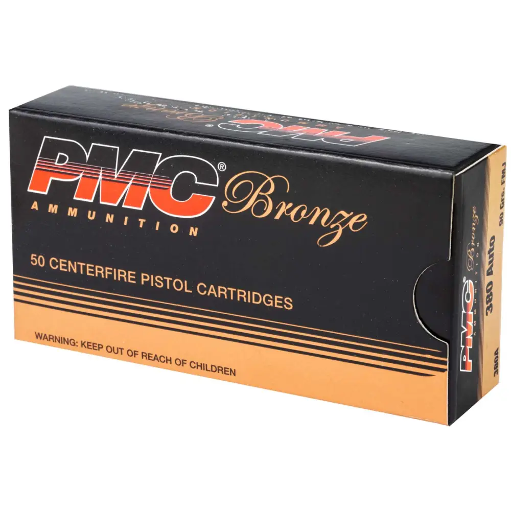 PMC BRONZE 380 AUTO 90GR FMJ 50RD BX 1000RD CASCE 4 PMC BRONZE 380 AUTO 90GR FMJ 50RD BX 1000RD CASCE - Image 2