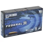 FEDERAL 6.5 CREEDMOOR 95GR HORNADY V-MAX 20 RD/BX 10 BX/CS 1 239841 14138505