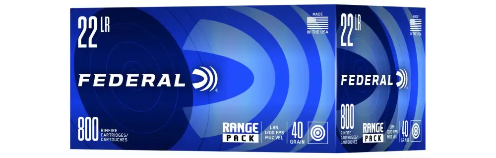 FEDERAL 22 LR 40GR LRN HV BULK 800CT 800 RD/BX 4 BX/CS 3 FEDERAL 22 LR 40GR LRN HV BULK 800CT 800 RD/BX 4 BX/CS