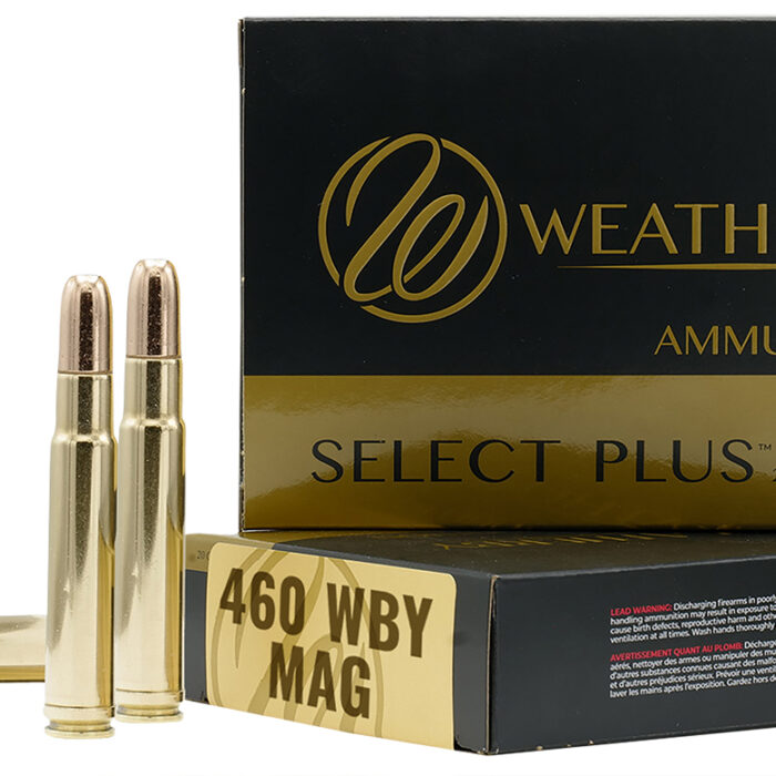 Cart 1 Weatherby B460450TSX Select Plus 460WthbyMag 450gr Barnes TSX Lead Free 20 Per Box/10 Case