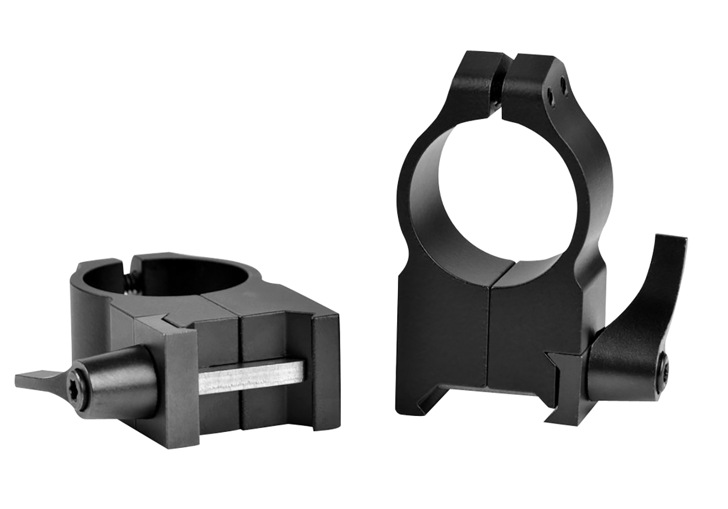 Warne 203LM Vertical Rings Maxima Matte Black 1" Extra High Quick Detach 0 MOA 3 Warne 203LM Vertical Rings Maxima Matte Black 1" Extra High Quick Detach 0 MOA