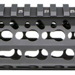 BCM KMRA8556BK KMR Alpha Handguard 8" Keymod Style Made of Aluminum with Black Anodized Finish for AR-15 2 5554