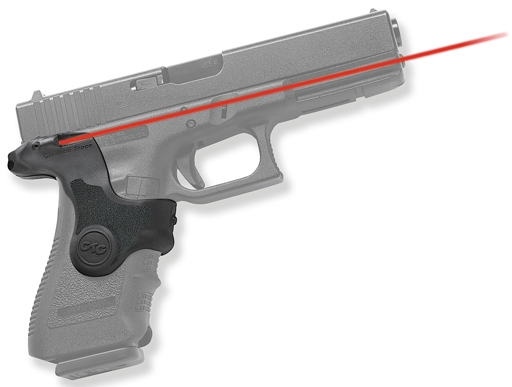 Crimson Trace 0124301 Lasergrips Compatible w/Glock Gen3 17/17L/19/22/23/31/32/34/35/37/38,Red Laser Black Polymer 3 Crimson Trace 0124301 Lasergrips Compatible w/Glock Gen3 17/17L/19/22/23/31/32/34/35/37/38,Red Laser Black Polymer
