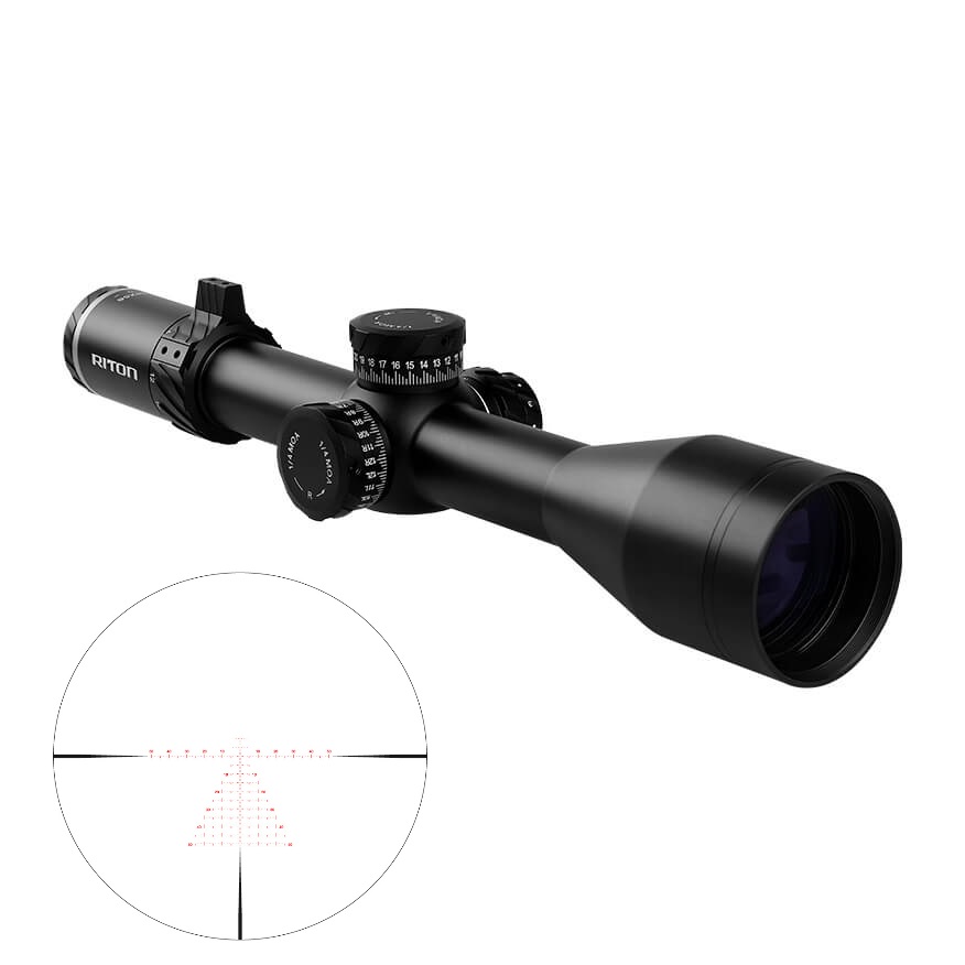 RITON OPTICS 5 CONQUER 4-28X56 MOA FFP IL 3 RITON OPTICS 5 CONQUER 4-28X56 MOA FFP IL