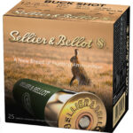 Sellier & Bellot SB12BSF Hunting 12Gauge 2.75" 12Pellets 1 1/8oz 1Buck Shot 25 Box/10 Case 2 61963