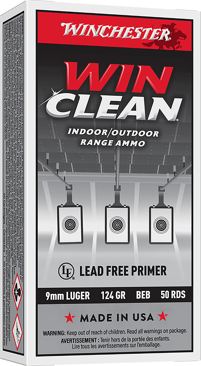 Winchester Ammo WC92 Super X 9mmLuger 124gr Winclean Brass Enclosed Base 50 Per Box/10 Case 3 Winchester Ammo WC92 Super X 9mmLuger 124gr Winclean Brass Enclosed Base 50 Per Box/10 Case