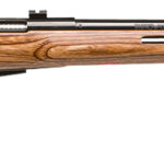 Savage Arms 19142 25 Lightweight Varminter-T Full Size 222 Rem 4+1 24" Matte Black Heavy Barrel, Matte Black Carbon Steel Receiver Drilled & Tapped, Satin Brown Thumbhole Laminate Stock, Right Hand 2 71343