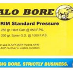 Buffalo Bore Ammunition 31A20 Standard Pressure Strictly Business 45Auto Rim 255gr Hard Cast Flat Nose 20 Per Box/12 Case 1 82223