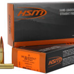 HSM 300BLK1N Match 300 Blackout 208 gr Hornady A Max 20 Per Box/ 25 Case 2 92000