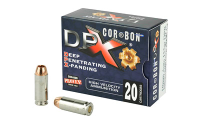 CORBON DPX 10MM 155GR BRNS X 20/500 3 CORBON DPX 10MM 155GR BRNS X 20/500