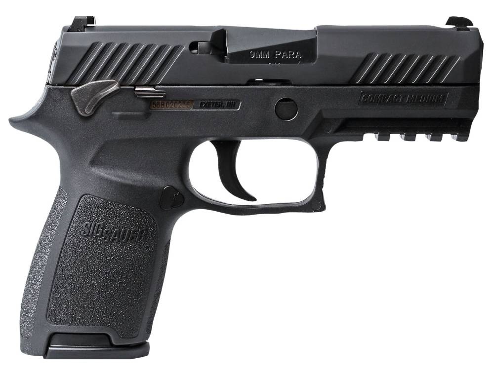 SIG SAUER P320 CMPCT 9MM NIT 15+1 SFTY # 3 SIG SAUER P320 CMPCT 9MM NIT 15+1 SFTY #