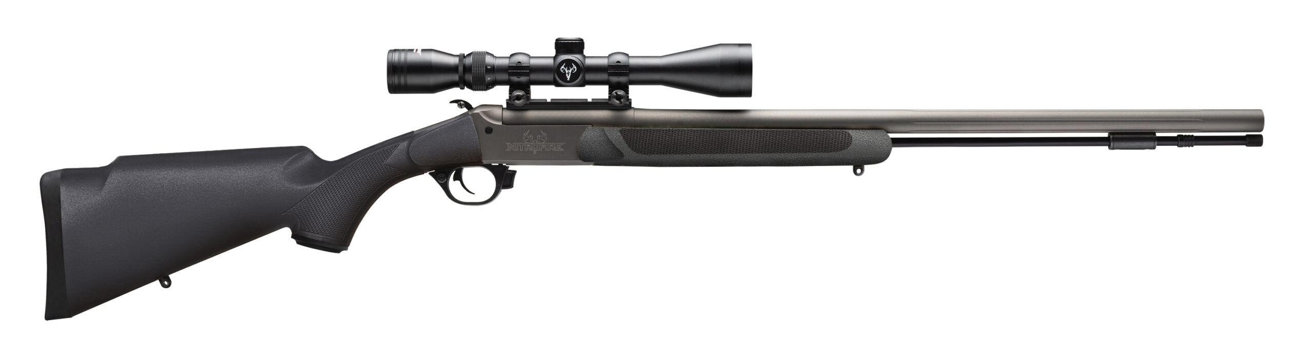 TRADITIONS NITROFIRE 50CAL SS/SY 26" PKG 3 TRADITIONS NITROFIRE 50CAL SS/SY 26" PKG