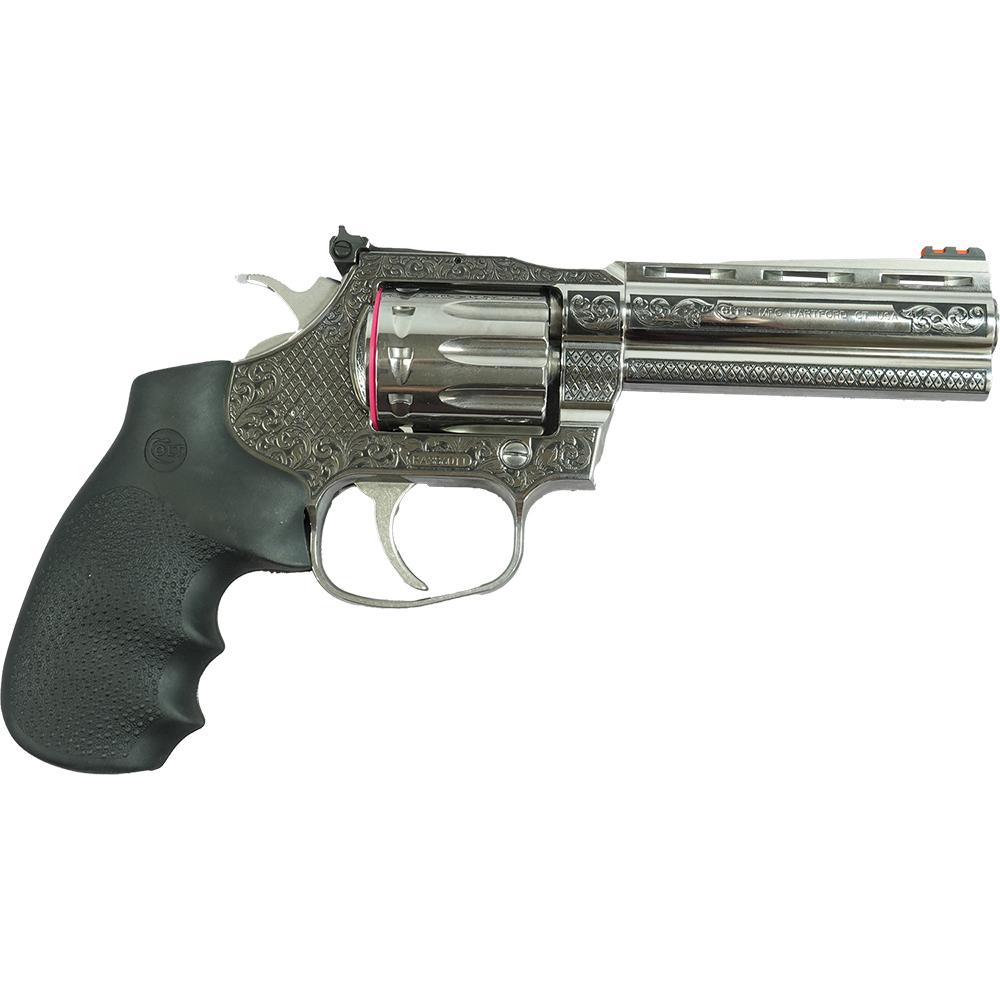 Colt Custom King Cobra Target 22 Handgun .22 LR 10rd Capacity 4.25" Barrel Filigree Frame and Barrel 3 Colt Custom King Cobra Target 22 Handgun .22 LR 10rd Capacity 4.25" Barrel Filigree Frame and Barrel
