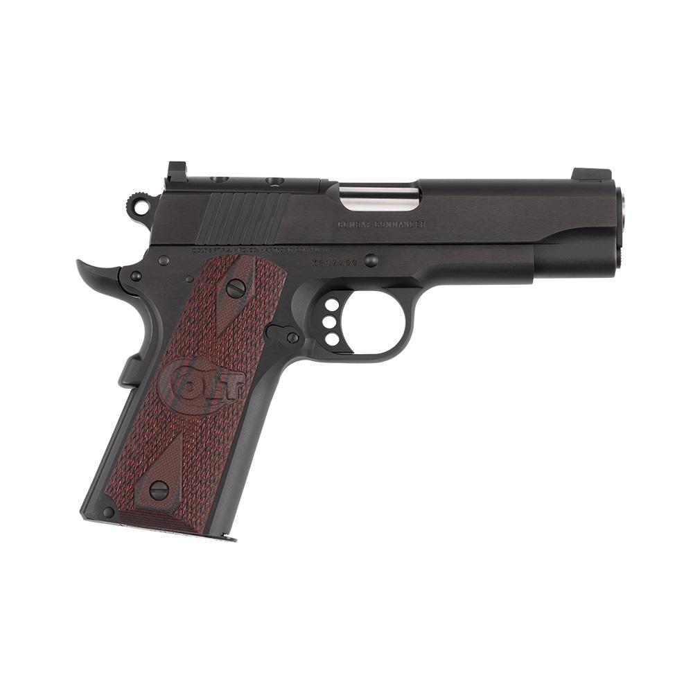 Colt Optic Ready Combat Commander Handgun .38 Super 9rd Magazine 4.25" Black with G10 Black Cherry Grips 3 Colt Optic Ready Combat Commander Handgun .38 Super 9rd Magazine 4.25" Black with G10 Black Cherry Grips