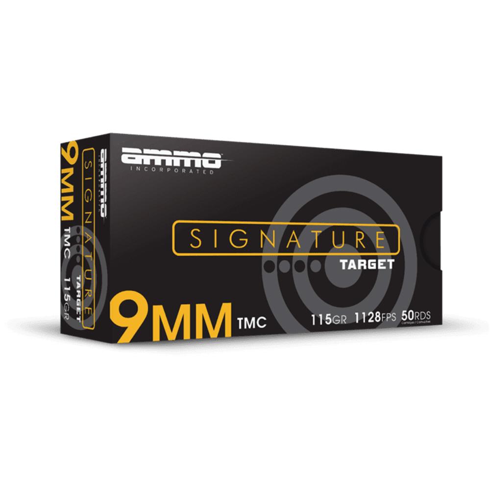 Ammo Inc Signature Handgun Ammunition 9mm Luger 115gr TMJ 1180 fps 50/ct 3 Ammo Inc Signature Handgun Ammunition 9mm Luger 115gr TMJ 1180 fps 50/ct