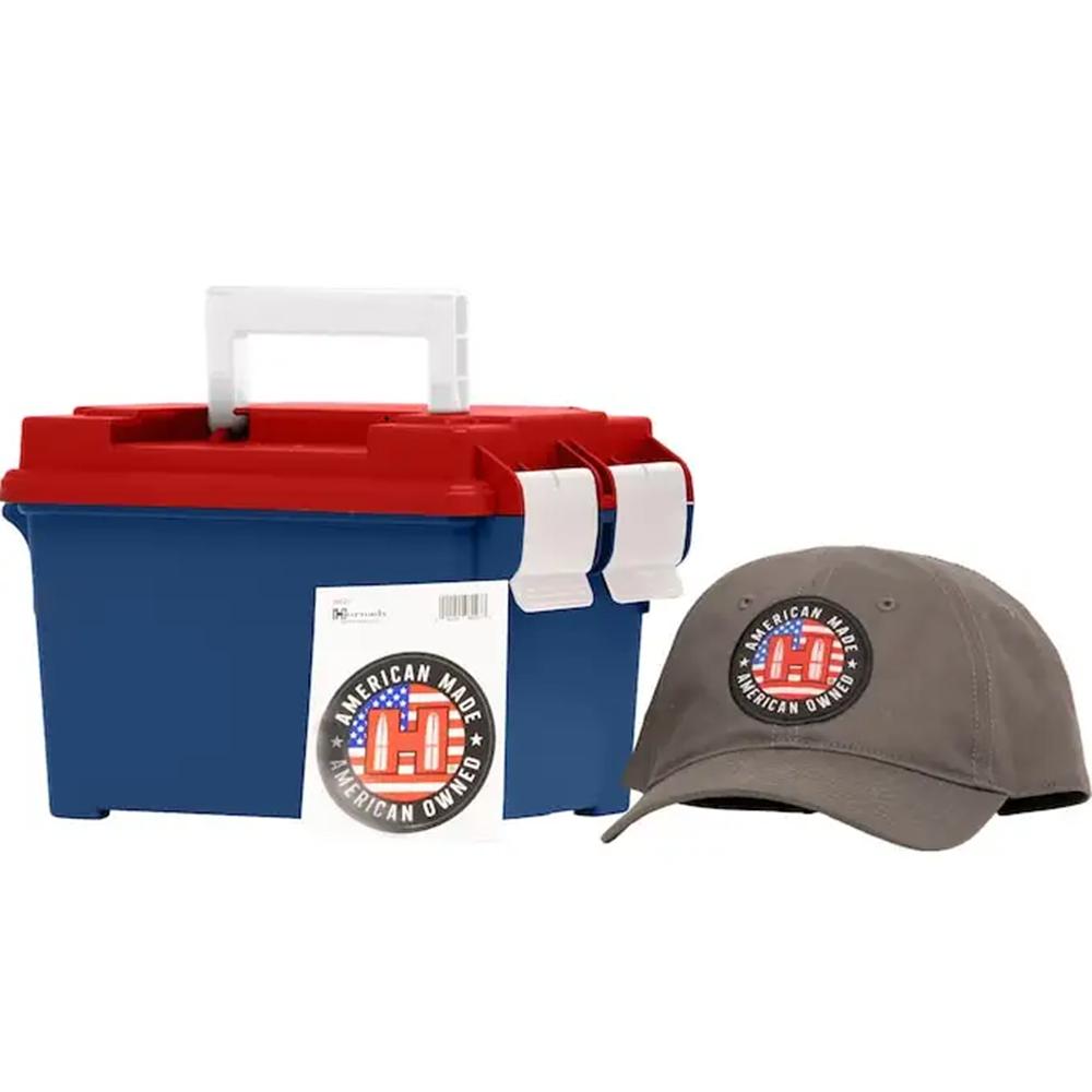 Hornady American Gunner Handgun Ammunition 45 Auto 185gr XTP 970 fps 250/ct Loose Ammo Can with Hat/Sticker 3 Hornady American Gunner Handgun Ammunition 45 Auto 185gr XTP 970 fps 250/ct Loose Ammo Can with Hat/Sticker