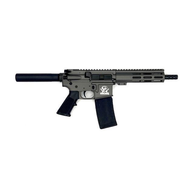 Great Lakes AR-15 Pistol .223 Wylde 30rd Magazine 7.5" Nitride Barrel Tungsten Finish 3 Great Lakes AR-15 Pistol .223 Wylde 30rd Magazine 7.5" Nitride Barrel Tungsten Finish