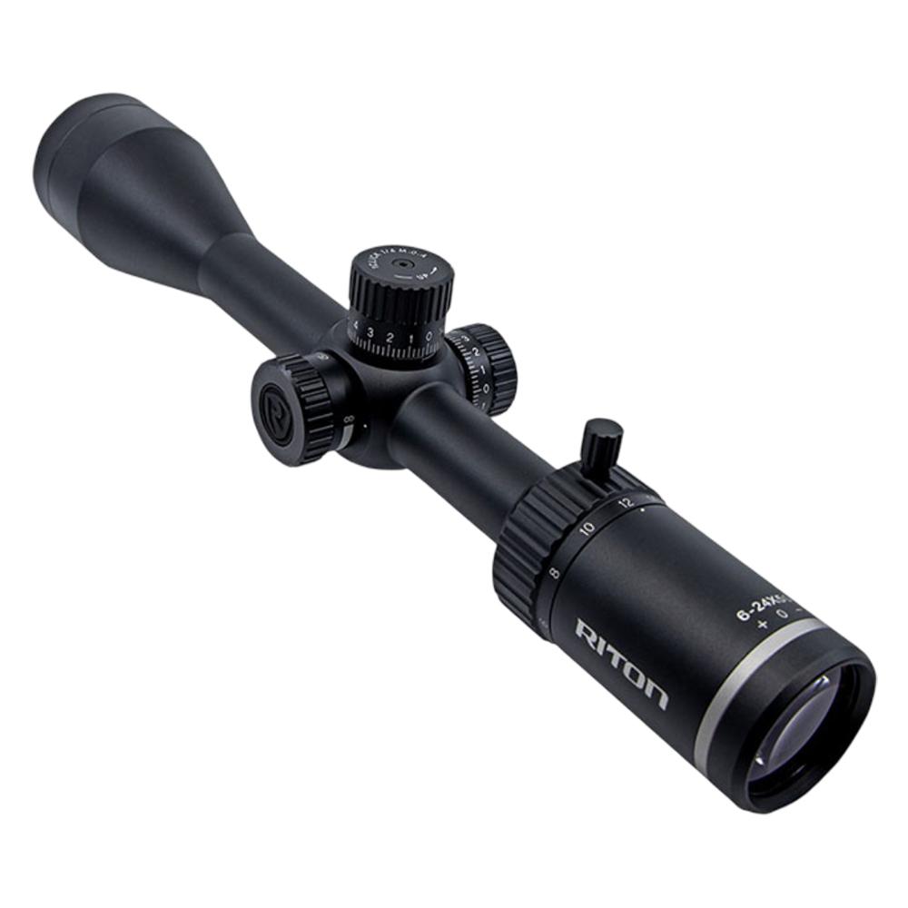 REFURBISHED Riton 1 Conquer Rifle Scope 6-24x50 1" SFP R3 Non lllum. Black 3 REFURBISHED Riton 1 Conquer Rifle Scope 6-24x50 1" SFP R3 Non lllum. Black
