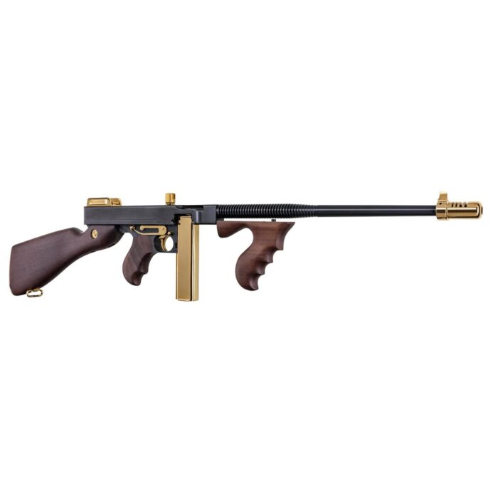 Kahr Auto Ordanace 1927A-1 Dlx Rifle .45 Auto 20rd Magazine 18" Barrel Black w/Gold  Walnut Furniture