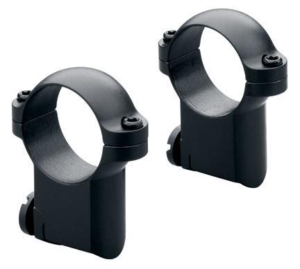 Leupold 2-Piece Solid Steel Ringmounts - Ruger No. 1 & 77/22 1" High Matte Black 3 Leupold 2-Piece Solid Steel Ringmounts - Ruger No. 1 & 77/22 1" High Matte Black