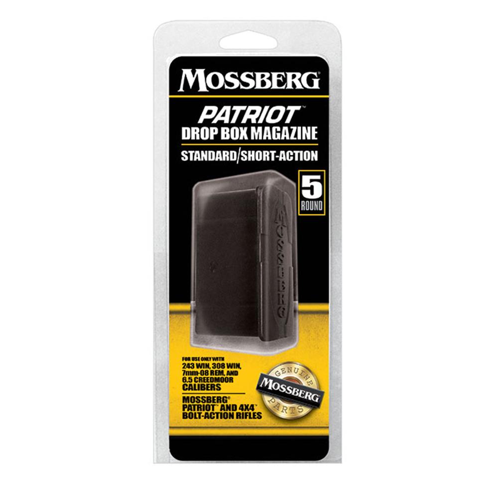 Mossberg Patriot Centerfire Rifle Magazine 6.5 Creedmoor/.243 Win/.308 Win/7mm-08 Rem 5/rd 3 Mossberg Patriot Centerfire Rifle Magazine 6.5 Creedmoor/.243 Win/.308 Win/7mm-08 Rem 5/rd
