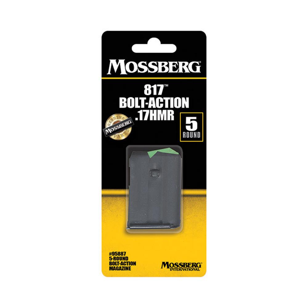 Mossberg 817 Rifle Magazine Blued Steel .17 HMR 5/rd 3 Mossberg 817 Rifle Magazine Blued Steel .17 HMR 5/rd