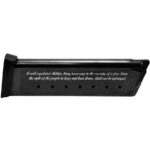 Mec-Gar 1911 Magazine .45 ACP 2nd Amendment Engraved Blued Steel 8/rd 1 2nd Amendment Engraved on 1911 Mag