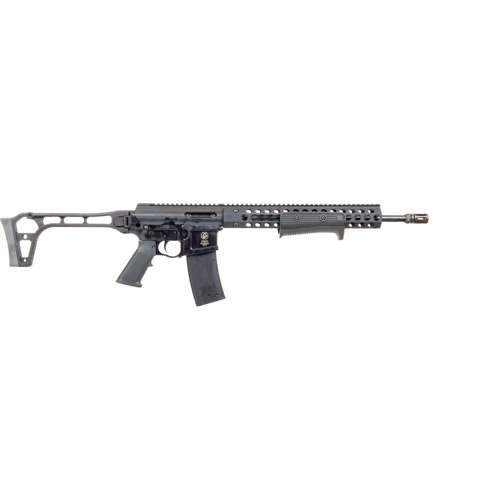 Troy Folding Pump Action Optic Ready Rifle .223 Rem 10rd Magazine 16" Barrel Sar Stock 3 Troy Folding Pump Action Optic Ready Rifle .223 Rem 10rd Magazine 16" Barrel Sar Stock