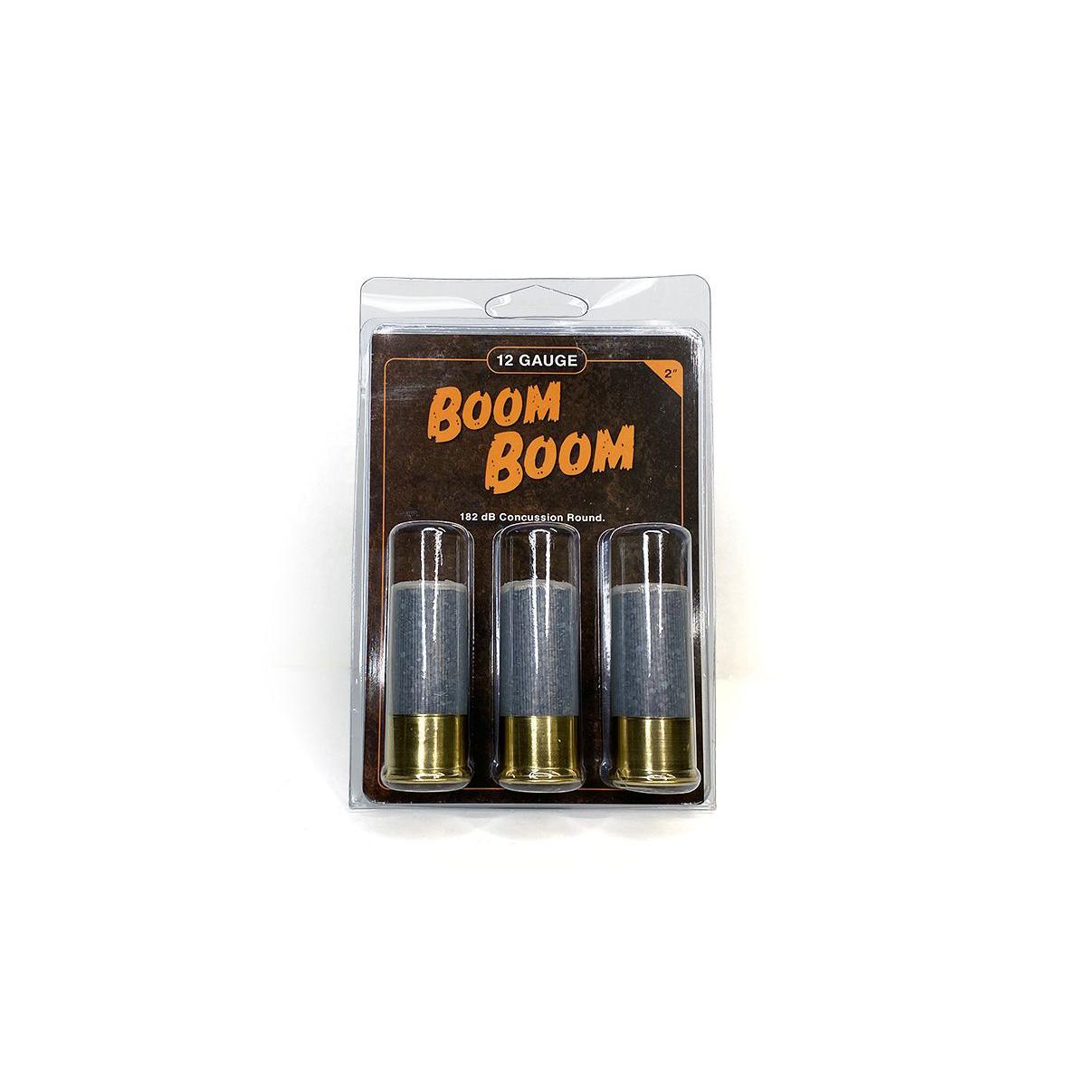 Reaper Defense Boom Boom Concussion Shotshell 12ga 2" 182Db 3/ct 3 Reaper Defense Boom Boom Concussion Shotshell 12ga 2" 182Db 3/ct