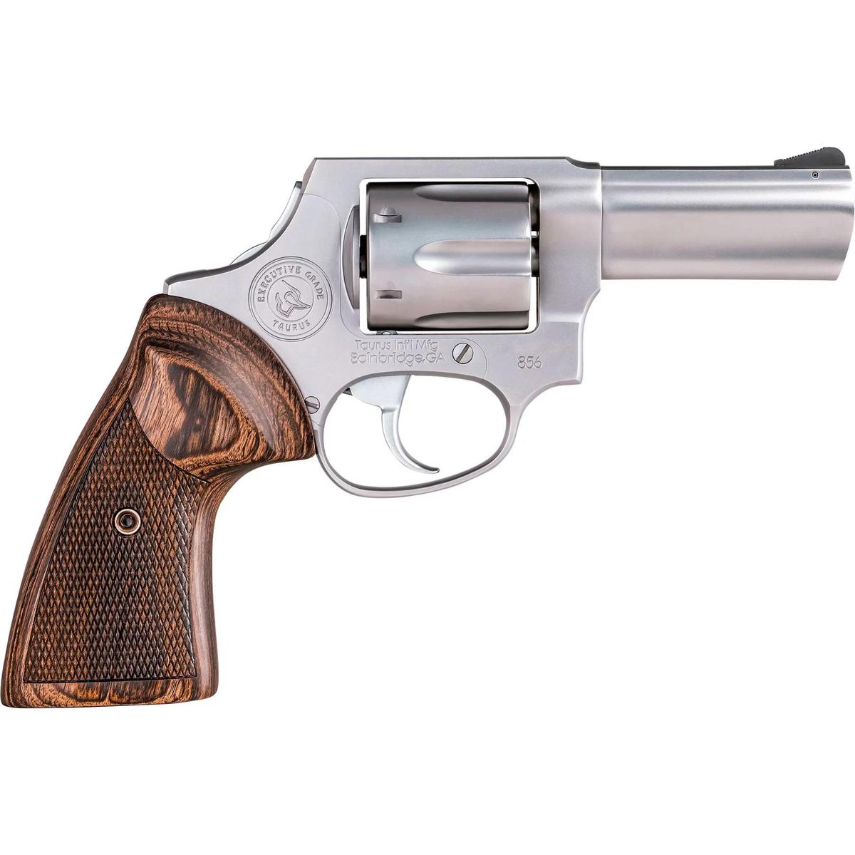 Taurus Executive 856 Handgun .38 Spl 6rd Capacity 3" Barrel Stainless Steel Frame 3 Taurus Executive 856 Handgun .38 Spl 6rd Capacity 3" Barrel Stainless Steel Frame