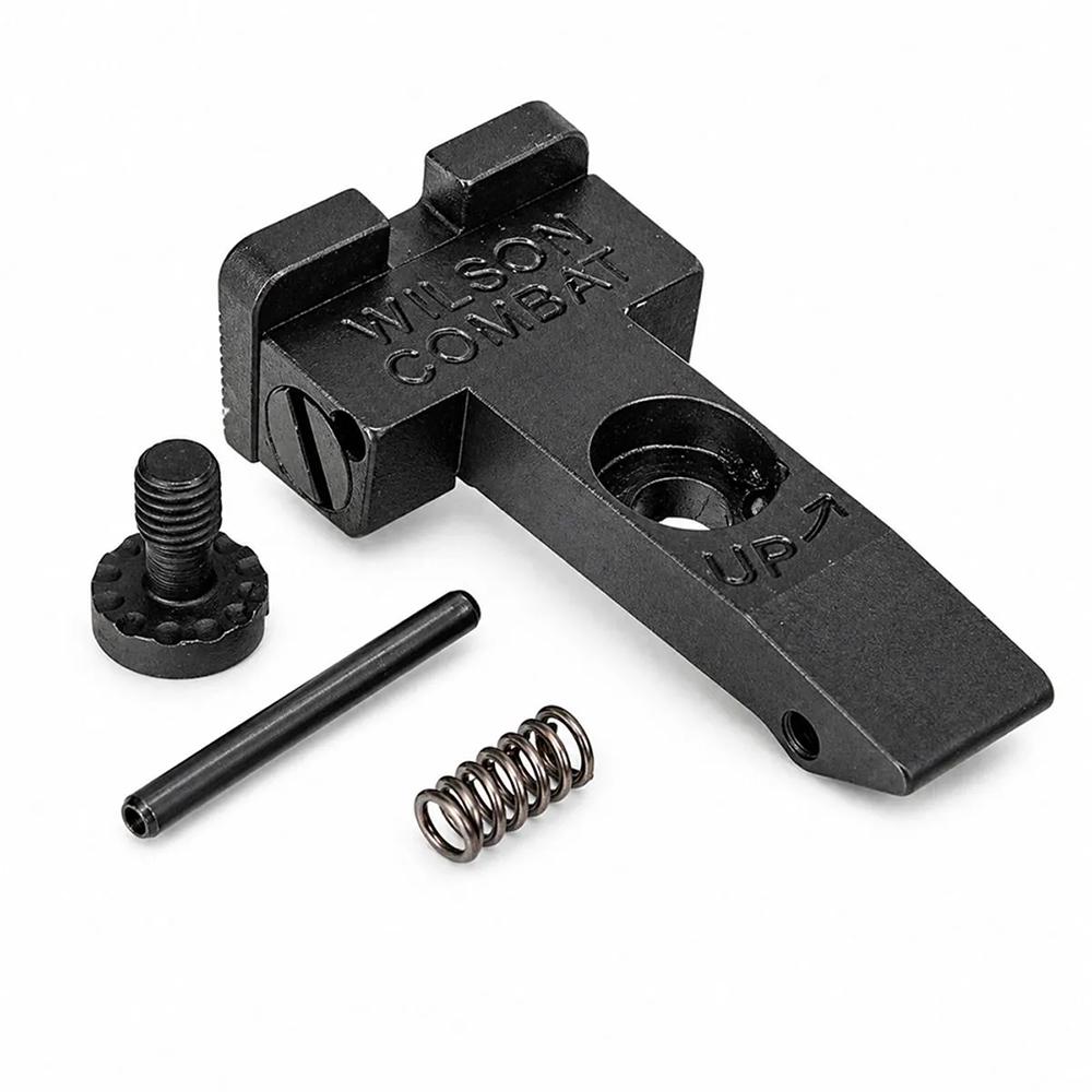 Wilson Combat Ruger GP100 Serrated Blade Handgun Sight Rear Square Notch Black 3 Wilson Combat Ruger GP100 Serrated Blade Handgun Sight Rear Square Notch Black