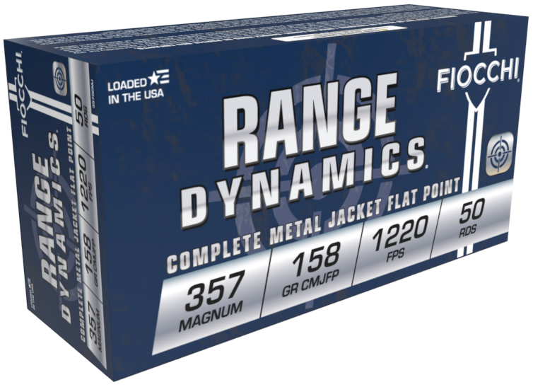 FIOCCHI 357MAG 158G CMJFP 50RD BX 1000RD CS