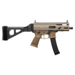 GRAND POWER STRIBOG SP9A3S 9MM PISTOL 4" BARREL THREADED RLR DELAYED STRIBOG MAG W/ BRACE FDE 2 image full 8551 c826e285ecacf2350473e55aaf03b6cf