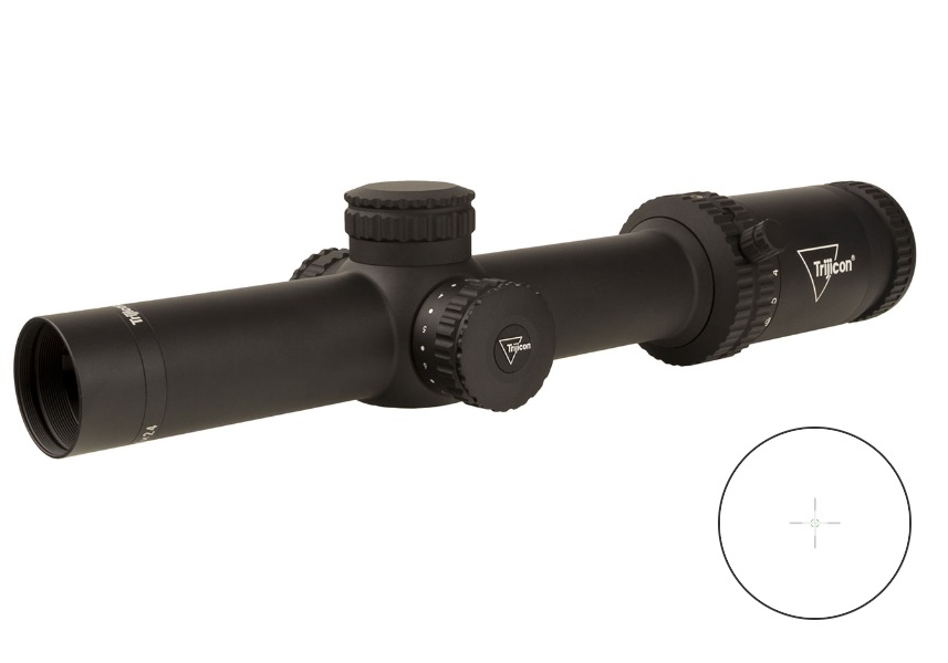 TRIJICON CREDO 1-6X24 BLK 30MM MRAD FFP 3 TRIJICON CREDO 1-6X24 BLK 30MM MRAD FFP