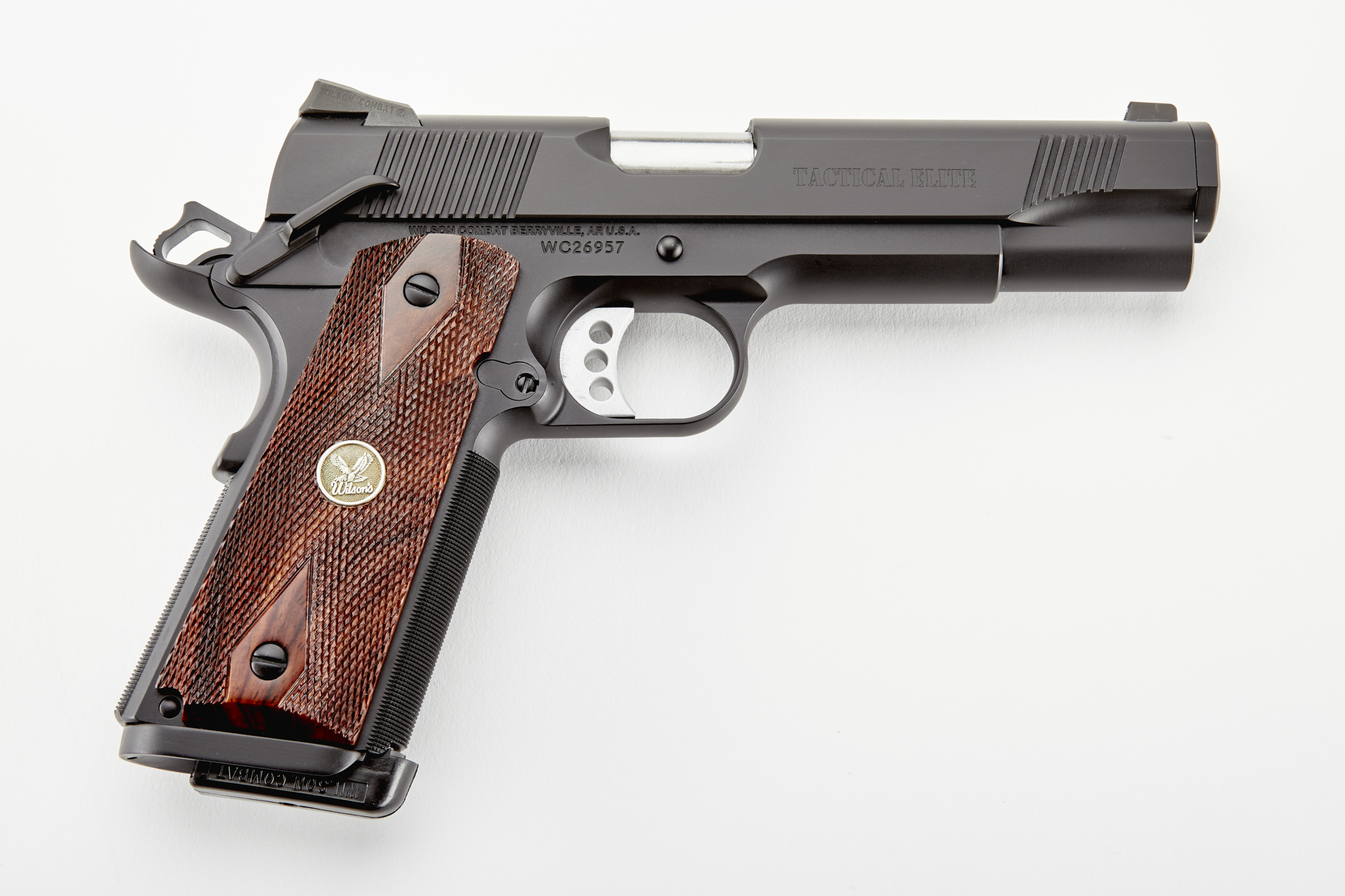 WILSON COMBAT TAC ELITE 45ACP 5" BK 8+1 CA 3 WILSON COMBAT TAC ELITE 45ACP 5" BK 8+1 CA