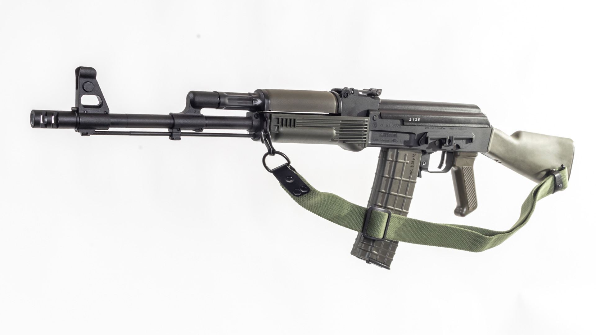 Arsenal SAM5 5.56x45mm Semi-Auto Milled Receiver AK47 Rifle OD Green 30rd 3 Arsenal SAM5 5.56x45mm Semi-Auto Milled Receiver AK47 Rifle OD Green 30rd
